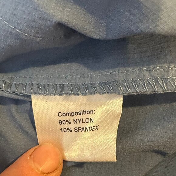 Mens Outdoor Cargo Shorts 36 Blue Quick-Dry Nylon-Spandex Stretch 2XL - Picture 4 of 10